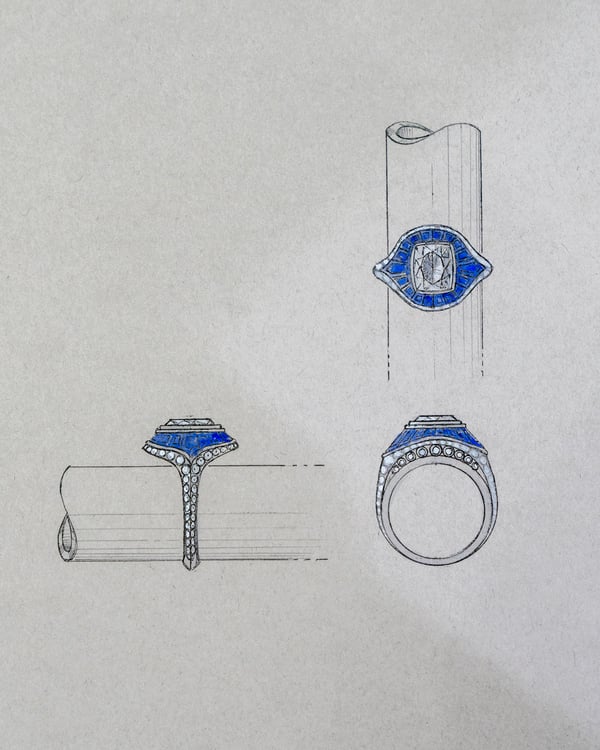Intermediate - Jewellery Design and Illustration 1